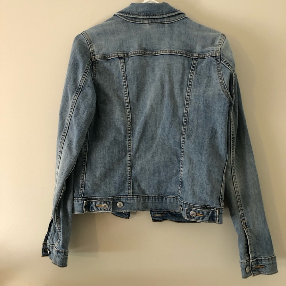 Levi Denim Jean Jacket - Button Down - Light Wash Size Small - Picture 7 of 11